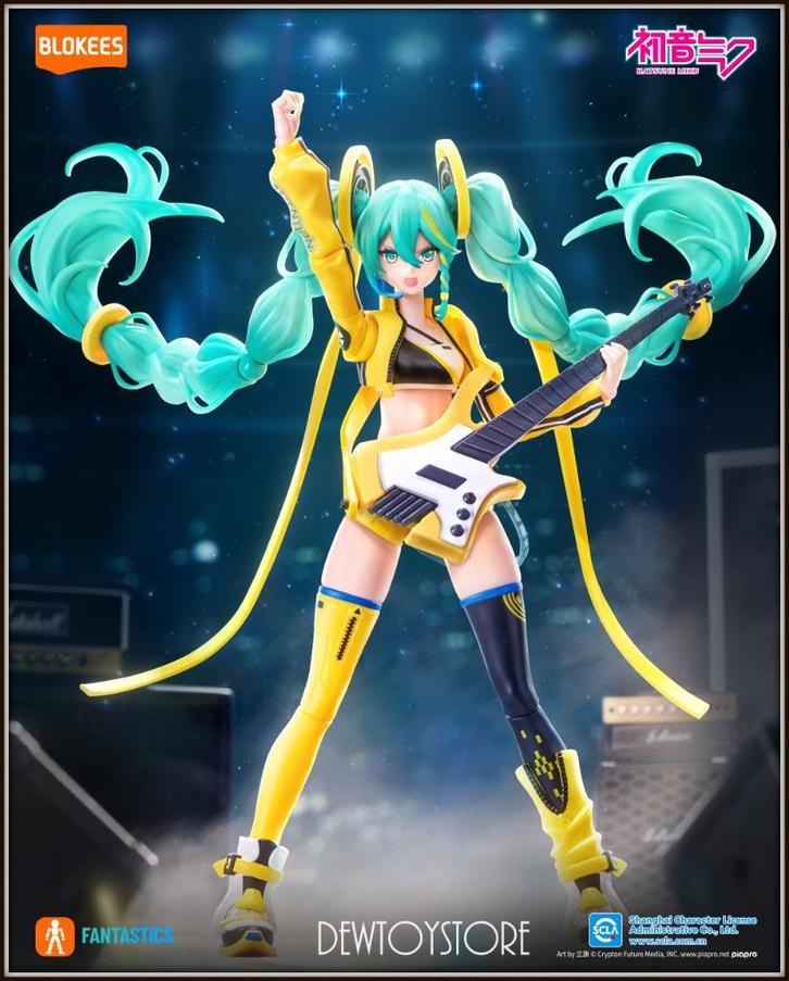 [𝗣𝗿𝗲-𝗼𝗿𝗱𝗲𝗿] Buluke Bloks Blokees - Hatsune Miku, Verzamelen, Poppetjes en Figuurtjes, Nieuw, Verzenden