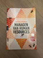 MANAGEN VAN HUMAN RESOURCES, Boeken, Studieboeken en Cursussen, Ophalen of Verzenden, Beta, Zo goed als nieuw, HBO