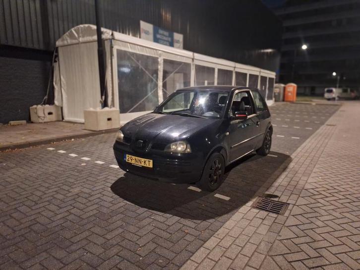 Seat Arosa 1.4 2004 Zwart, Auto's, Seat, Particulier, Arosa, ABS, Benzine, C, Hatchback, Handgeschakeld, Origineel Nederlands