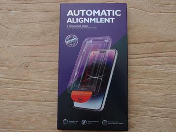 Glas screen protector iPhone 16 Pro met alignment tool beschikbaar voor biedingen