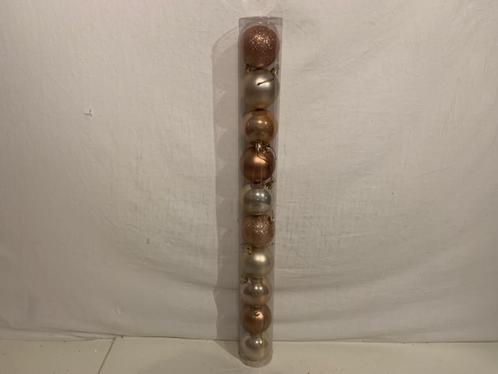 bronze en silveren kerstballen, Diversen, Kerst, Nieuw, Ophalen of Verzenden