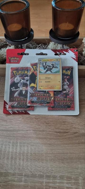Pokemon Destenid Rivals Zebstrika Blister beschikbaar voor biedingen