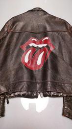 Rolling Stones leren jack., Ophalen of Verzenden, Gebruikt, Kleding