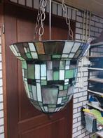 Hanglamp glas in lood, Antiek en Kunst, Antiek | Lampen, Ophalen of Verzenden
