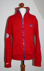 Superdry vest sweater jack jas rood maat XL Orange Label, Maat 56/58 (XL), Zo goed als nieuw, Superdry, Verzenden