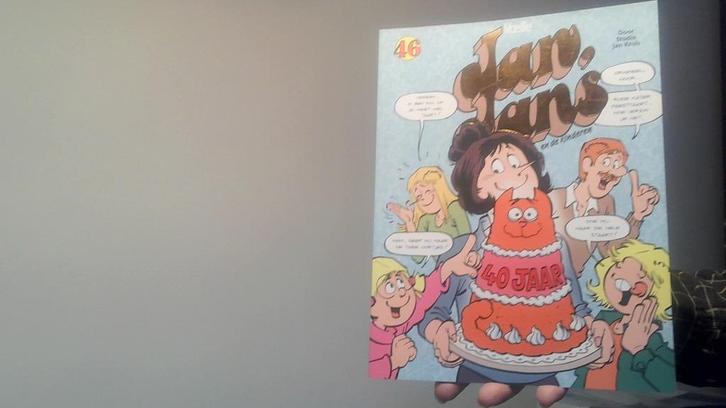 jan jans 46 mmmmm ik ben dol op je weet wel taart, Boeken, Stripboeken, Zo goed als nieuw, Eén stripboek, Verzenden