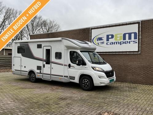 LMC Element T 758 G bj 2021 face to face zit Ducato 140pk, Caravans en Kamperen, Campers, Bedrijf, Half-integraal, tot en met 4