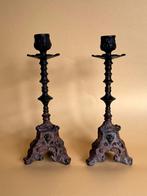 Antieke E.G. Zimmermann kerkkandelaars, Antiek en Kunst, Ophalen of Verzenden, Koper of Brons