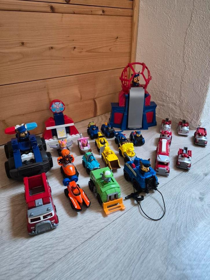 Grote set van Paw Patrol, Kinderen en Baby's, Speelgoed | Actiefiguren, Zo goed als nieuw, Ophalen
