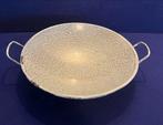 Vintage. Gewolkte Emaille Wok., Ophalen of Verzenden