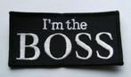 i'm the boss patch badge opnaai embleem F1 Mercedes, Nieuw, Formule 1, Verzenden