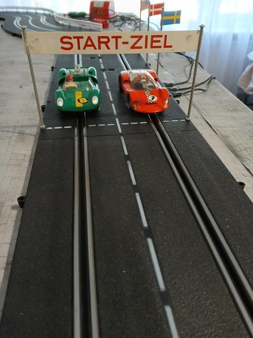 fleischmann vintage racebaan, Kinderen en Baby's, Speelgoed | Racebanen, Gebruikt, Racebaan, Elektrisch, Fleischmann, Met looping