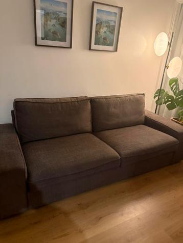 Kivik hoes voor bank IKEA / Donkerbruin Grijs - afbeelding 1
