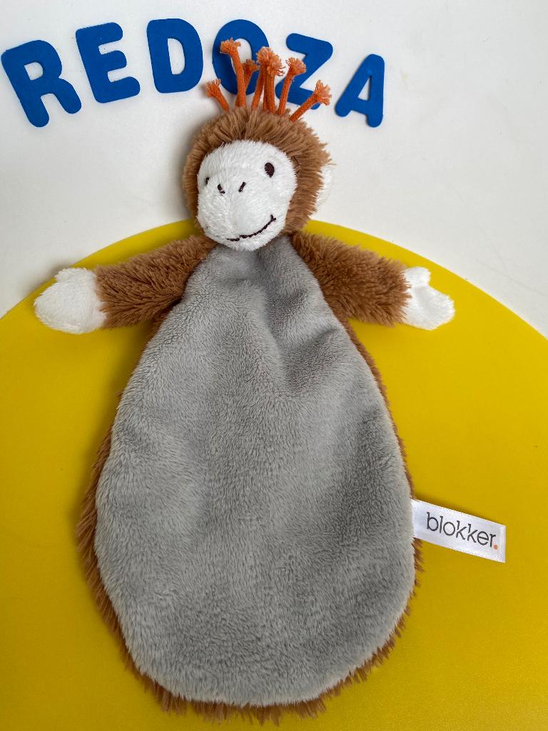 3737 hapy horse blokker doekje aap, Kinderen en Baby's, Speelgoed | Knuffels en Pluche, Ophalen of Verzenden, Zo goed als nieuw