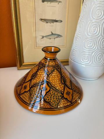 Tajine Deksel - Handbeschilderd beschikbaar voor biedingen