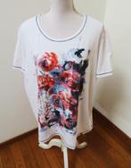 D52 GOLLEHAUG shirt wit rood blauw maat 50, Kleding | Dames, Golle Haug, Blauw, Zo goed als nieuw, Shirt of Top