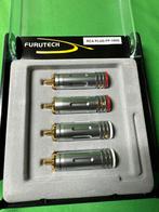 Furutech FP-160g RCA Pluggen - Hoge Kwaliteit, Audio, Tv en Foto, Audiokabels en Televisiekabels, Ophalen of Verzenden, Nieuw
