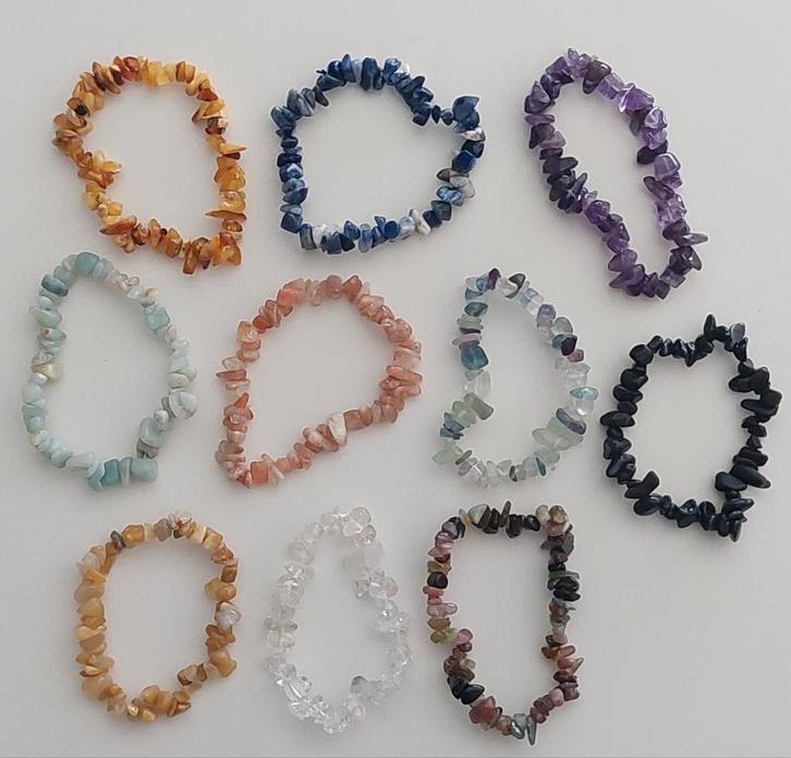 Splitarmbanden, Sieraden, Tassen en Uiterlijk, Edelstenen, Zo goed als nieuw, Ophalen of Verzenden