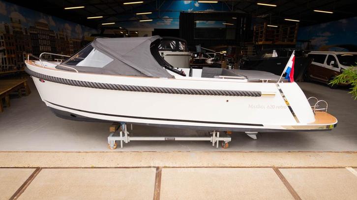 Maxima 620 Retro MC | 40PK Honda | Boegschroef (bj 2025), Watersport en Boten, Sloepen, Nieuw, 6 meter of meer, Overige brandstoffen