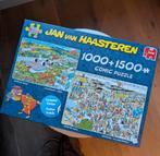 Jan van Haasteren comic puzzel duo 1000 en 1500 stuks, Ophalen of Verzenden, Meer dan 1500 stukjes, Nieuw, Legpuzzel