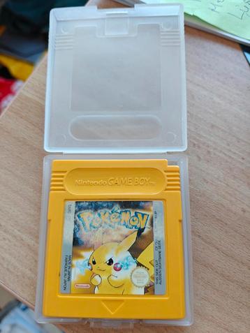 Pokemon Yellow, weekend beschikbaar voor biedingen