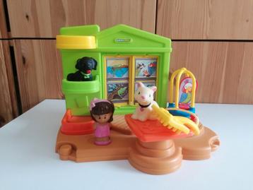 Little People dierenwinkeltje (fisher price)  beschikbaar voor biedingen