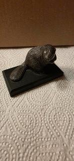 Verzilverde Bever vd serie verzilverde dieren van WNF, Ophalen of Verzenden