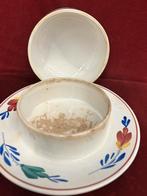 Boerenbont antieke botervloot, Ophalen of Verzenden