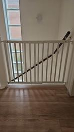 traphekje hout wit, Kinderen en Baby's, Traphekjes, Ophalen, Gebruikt, Hout, 100 tot 115 cm