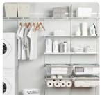 Wandrek IKEA Algot met planken, Ophalen, Gebruikt