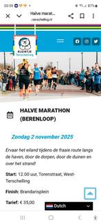 Gezocht 3 start bewijzen halve marathon Berenloop 2025, Drie personen of meer