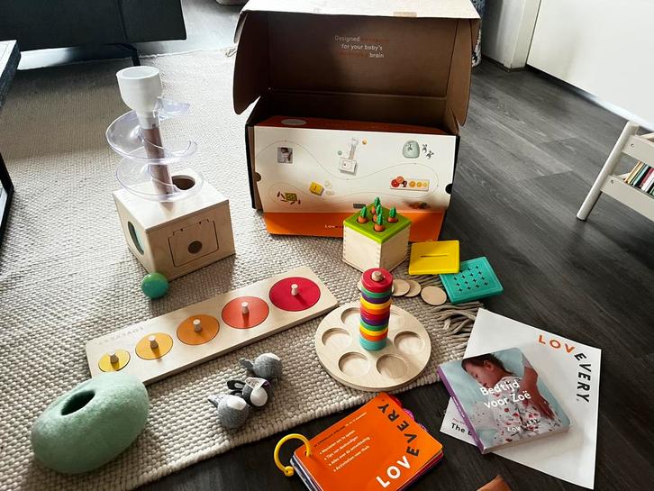 Loververy speelkit kwebbelaar babbler 13, 14, 15 maanden, Kinderen en Baby's, Speelgoed | Educatief en Creatief, Zo goed als nieuw