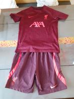 Liverpool tenue L 147-158, Sport en Fitness, Voetbal, Maat XS of kleiner, Ophalen of Verzenden, Zo goed als nieuw, Set