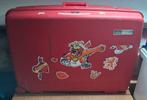 Delsey rode hardcase reiskoffer op wieltjes, Gebruikt, Hard kunststof, 45 tot 55 cm, 70 cm of meer