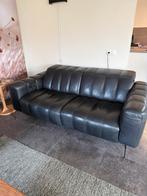 2 leren banken, Huis en Inrichting, Ophalen, Gebruikt, Rechte bank, 200 tot 250 cm