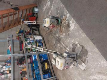 2x honda gx 120 vlindermaschienen  beschikbaar voor biedingen