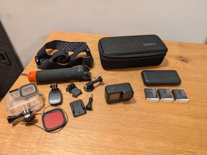 Gopro Hero 11 Black incl. 3 batterijen en waterdichte case, Audio, Tv en Foto, Actiecamera's, Gebruikt, GoPro, Ophalen of Verzenden