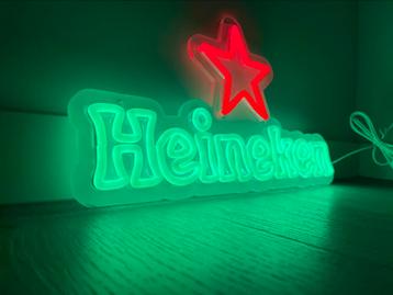 Neon led-verlichting  Heineken beschikbaar voor biedingen