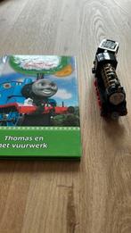 Trein en boek van Thomas de trein, Kinderen en Baby's, Speelgoed | Thomas de Trein, Ophalen, Zo goed als nieuw