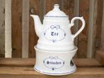 Porseleinen theepot met theelicht 3814, Huis en Inrichting, Keuken | Servies, Gebruikt, Ophalen of Verzenden, Bord(en), Wedgwood
