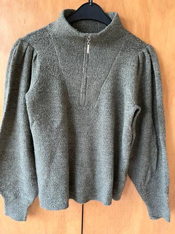 Groen gebreide trui jdy maat xs beschikbaar voor biedingen