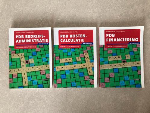 PDB Financiering, Kostencalculatie, Bedrijfsadministratie, Boeken, Studieboeken en Cursussen, Zo goed als nieuw, MBO, Beta, Ophalen of Verzenden