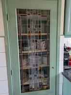 Glas in lood deuren, Doe-het-zelf en Verbouw, Deuren en Horren, Ophalen, Gebruikt, Minder dan 80 cm, Binnendeur