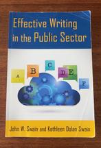 Effective Writing in the Public Sector, Ophalen of Verzenden, Gelezen, Swain, Overige wetenschappen