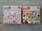 3 Jumbo puzzels van 950 stukjes, Ophalen of Verzenden, 500 t/m 1500 stukjes, Zo goed als nieuw, Legpuzzel