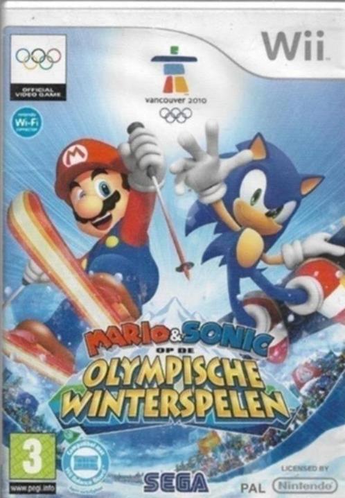 Mario & Sonic op de olympische winterspelen, Spelcomputers en Games, Games | Nintendo Wii, Zo goed als nieuw, Sport, 3 spelers of meer