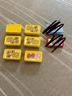 Playmobil broodtrommel geel, Ophalen of Verzenden, Zo goed als nieuw, Los playmobil