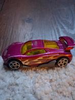 Hot Wheels Auto - Roze met Vlammen, Ophalen of Verzenden, Gebruikt, Jongen of Meisje