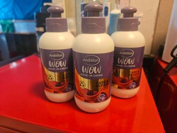 3x Andrelon leave in creme - care and repair beschikbaar voor biedingen