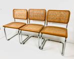 4 Marcel Breuer Cesca stoelen, Huis en Inrichting, Stoelen, Vier, Gebruikt, Vintage, Bruin